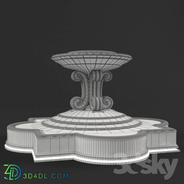 Other architectural elements - fountain