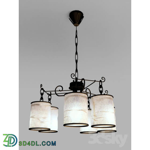 Ceiling light - Chandelier Lamp International Cjloniale 3098