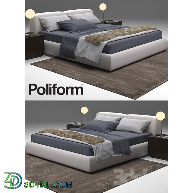 Bed - Bolton Bed Poliform