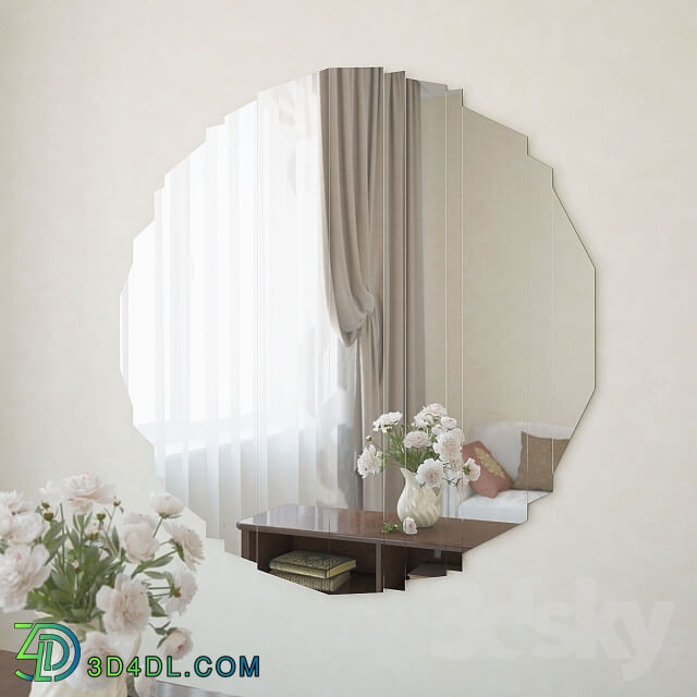 Mirror - cattelan italia mirror stripes 147h150