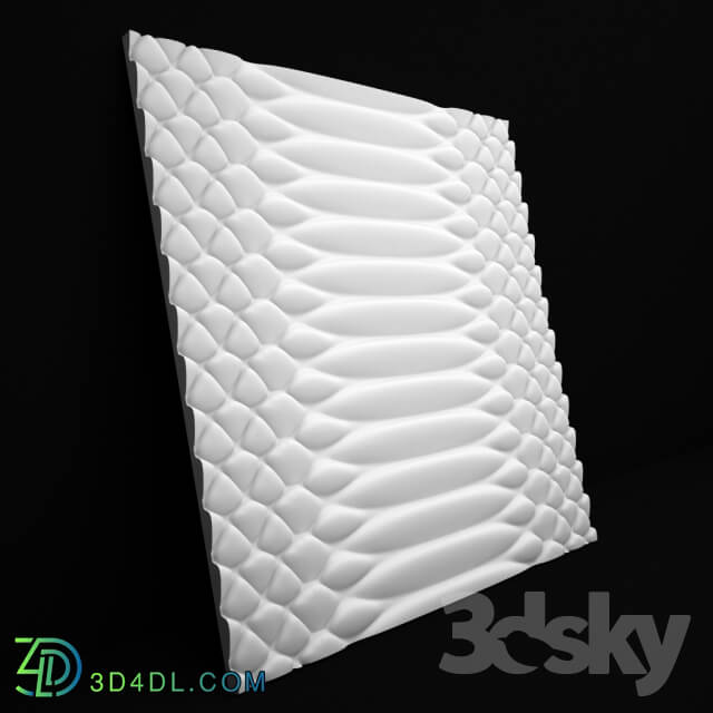 3D panel - 3D panel _quot_Reptilian_quot_