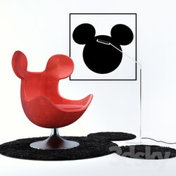 Arm chair - Egg Mickey 