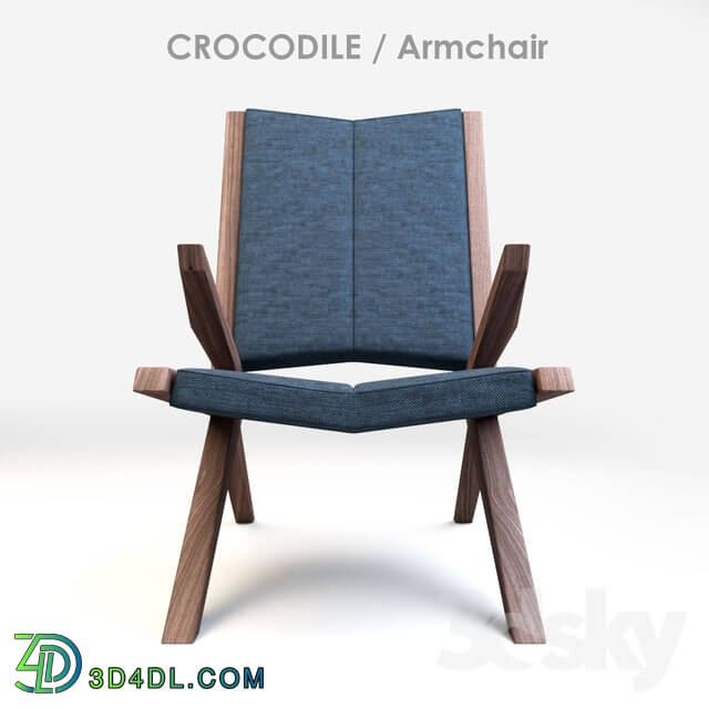 Chair - Crocodile design chair