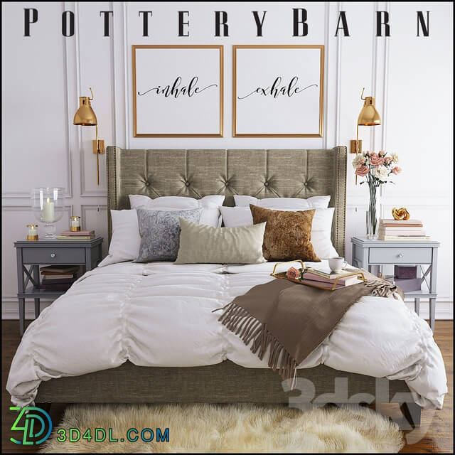 Bed - Pottery Barn Harper Bed