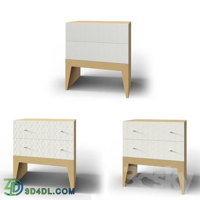 Sideboard _ Chest of drawer - _OM_ Still Bedside Table from Bragindesign