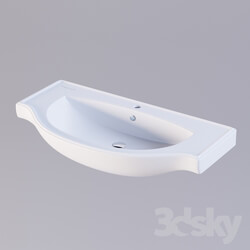Wash basin - Sanita Luxe Classic 90 washbasin 