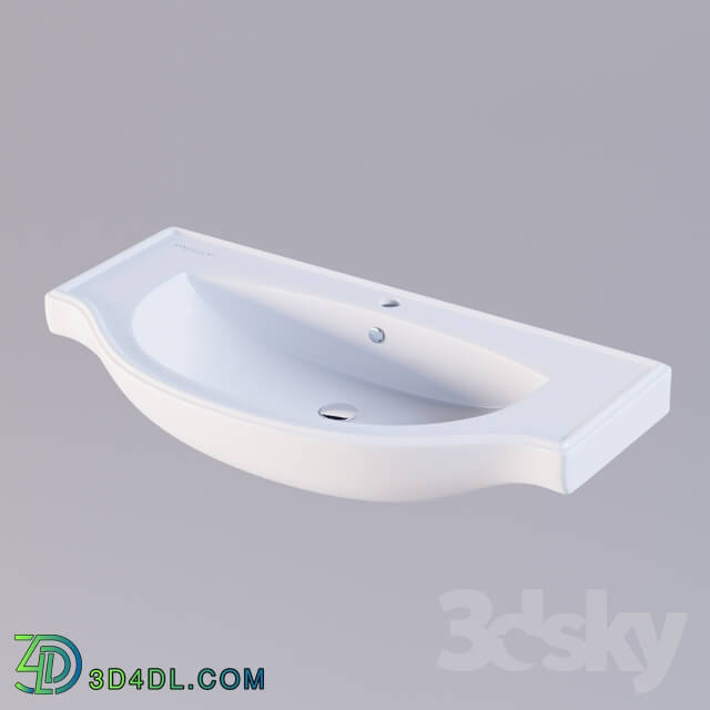 Wash basin - Sanita Luxe Classic 90 washbasin