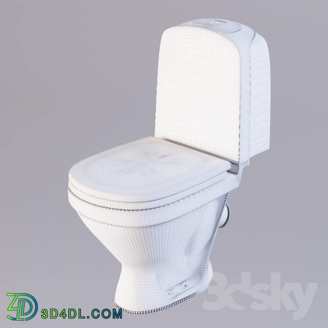 Toilet and Bidet - Sanita Lux Classic toilet bowl