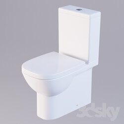 Toilet and Bidet - Sanita Luxe Quadro WC 
