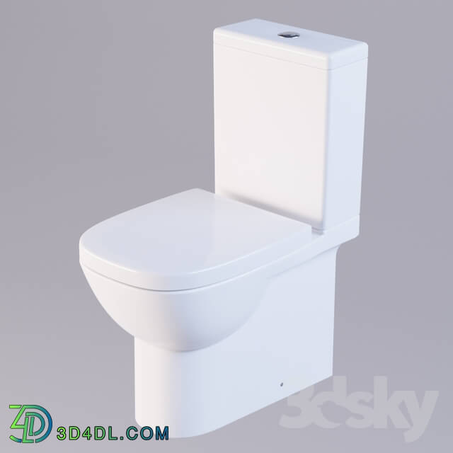 Toilet and Bidet - Sanita Luxe Quadro WC