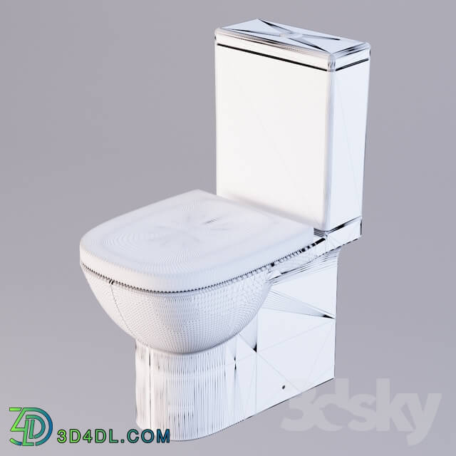 Toilet and Bidet - Sanita Luxe Quadro WC