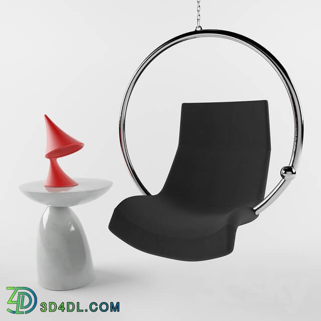 Table _ Chair - Ring Chair Set