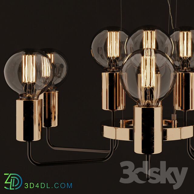 Ceiling light - Hanging chandelier Arte Lamp Gelo