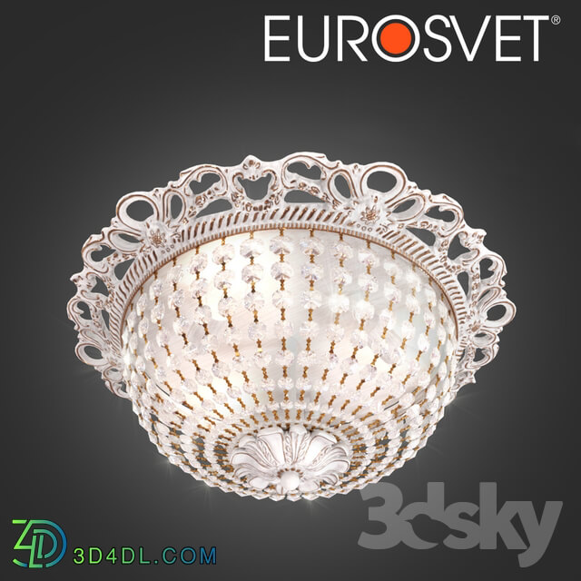 Ceiling light - OM Chandelier with crystal Eurosvet 3298_5 Ajmeri