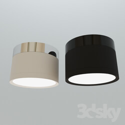 Spot light - Surface mounted LED ceiling lamp black and white ELEKTROSTANDART 