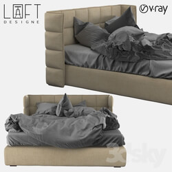 Bed - Bed LoftDesigne 4115 model 