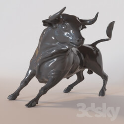 Sculpture - bull 