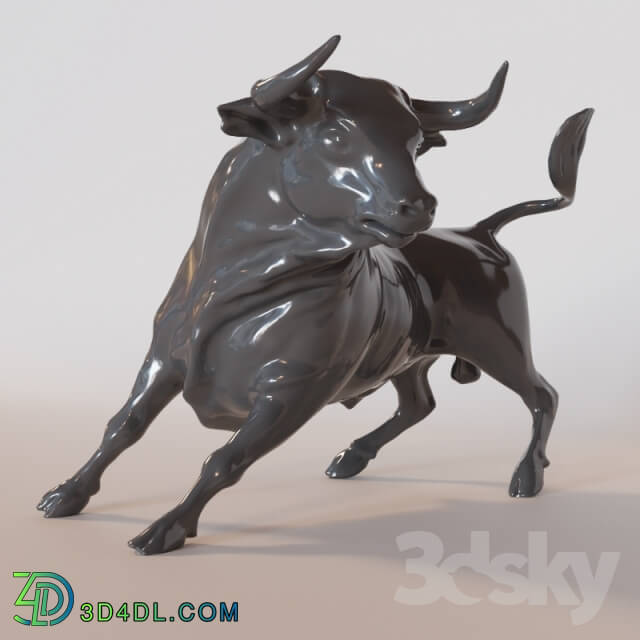 Sculpture - bull