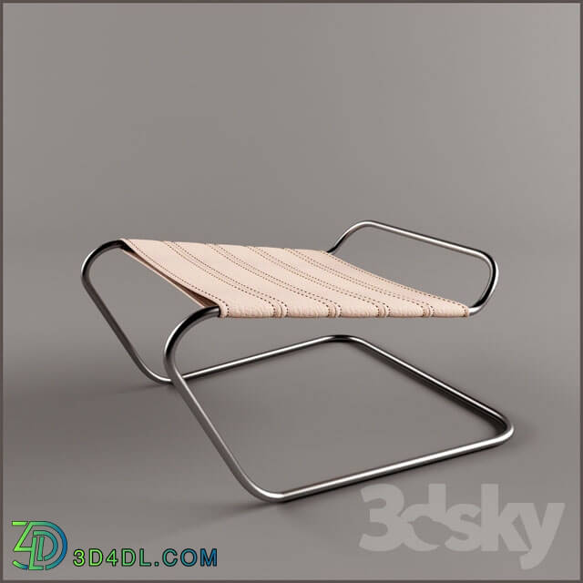 Chair - Stool with metal chairs