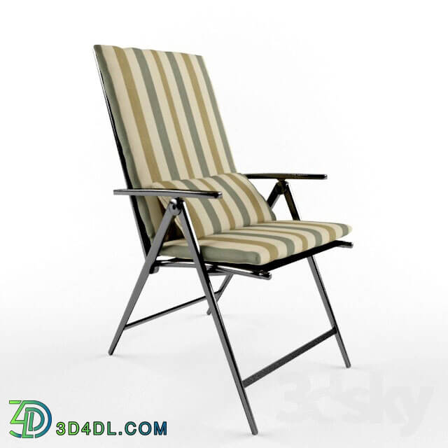 Table _ Chair - Outdoor seating black