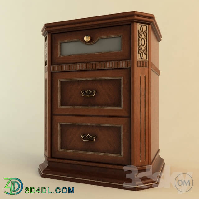 Sideboard _ Chest of drawer - Miassmobili. Bedside table _quot_Bristol_quot_