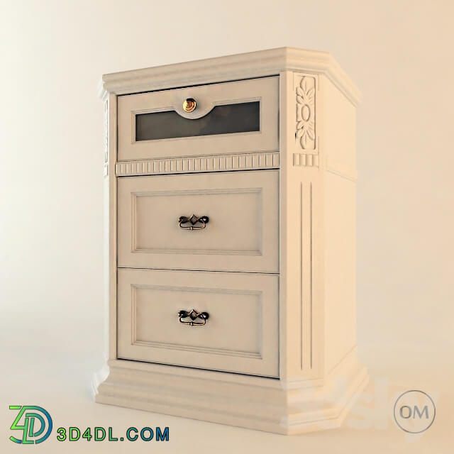 Sideboard _ Chest of drawer - Miassmobili. Bedside table _quot_Bristol_quot_