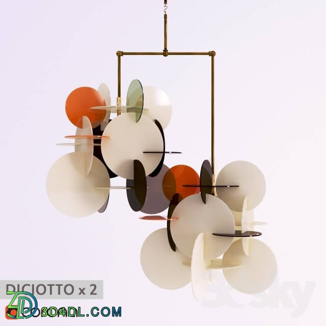 Ceiling light - Diciotto x2