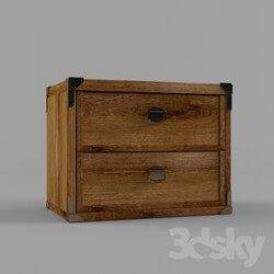 Sideboard _ Chest of drawer - Cupboard in a series of Indiana_ BRW 
