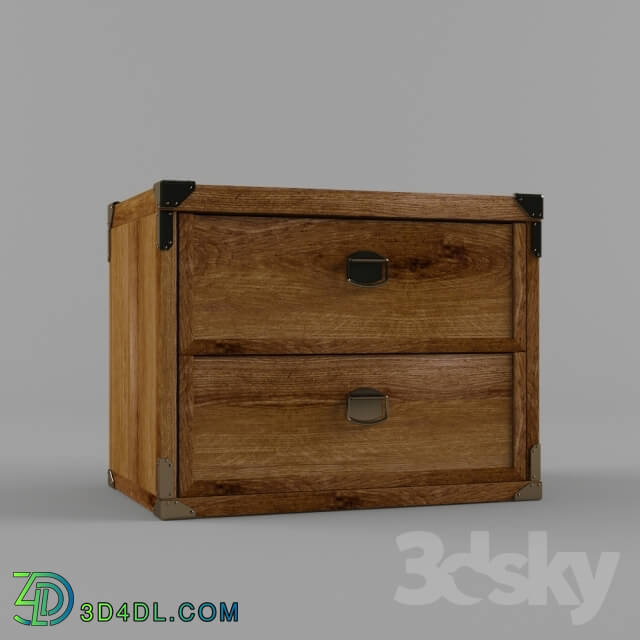 Sideboard _ Chest of drawer - Cupboard in a series of Indiana_ BRW