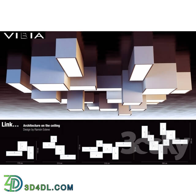 Ceiling light - Vibia Link