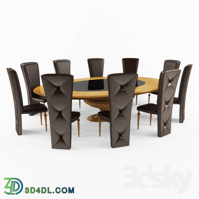 Table _ Chair - Dining table with chairs