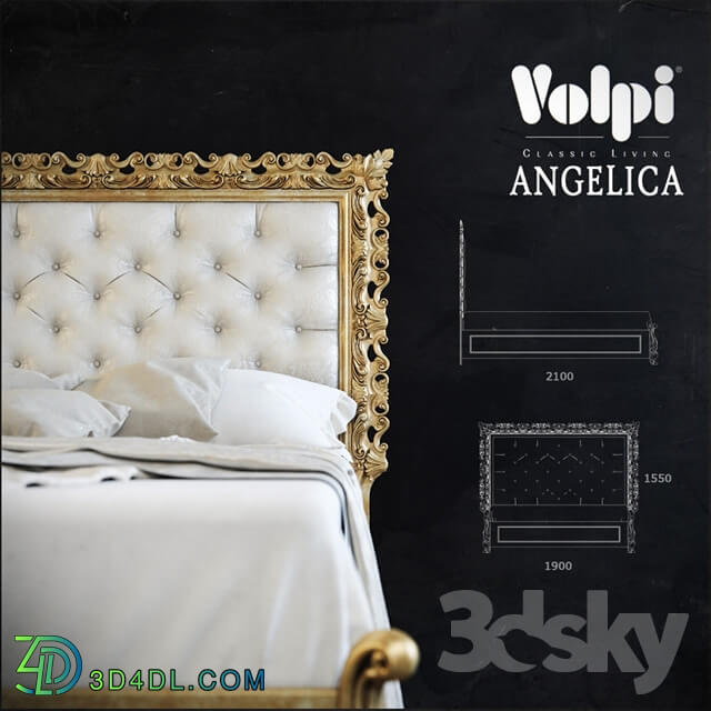 Bed - Volpi - Angelica