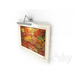 Frame - picture of classic lightbox 