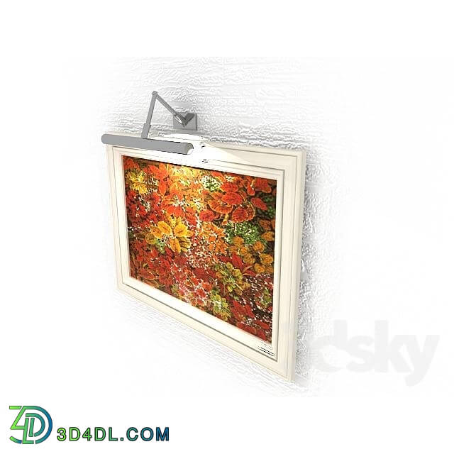 Frame - picture of classic lightbox
