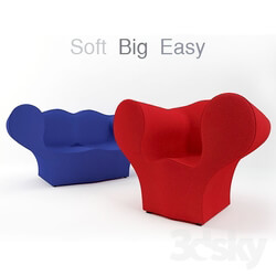Sofa - Soft Big Easy sofa _ armchair 
