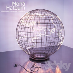 Table lamp - lamp by Mona Hatoum 