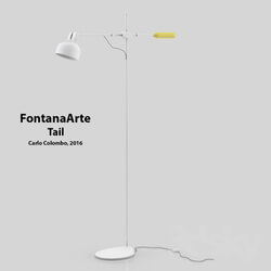 Floor lamp - FontanaArte Tail 