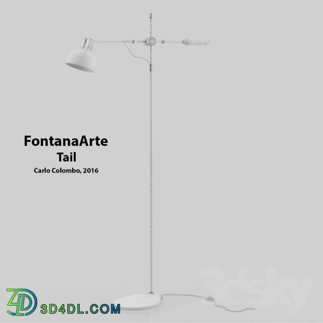 Floor lamp - FontanaArte Tail