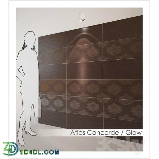 Bathroom accessories - Tile GLOW Atlas Concorde 300X600