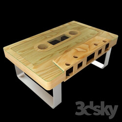Table - audiocassette table 