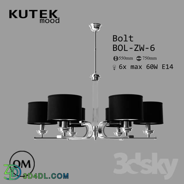 Ceiling light - Kutek Mood _Bolt_ BOL-ZW-6