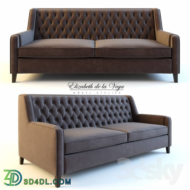 Sofa - Sofa Elizabeth de la Vega A49