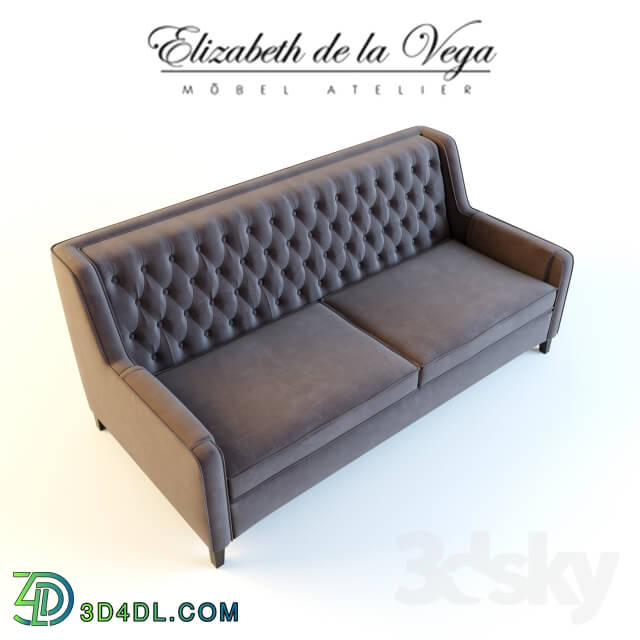 Sofa - Sofa Elizabeth de la Vega A49