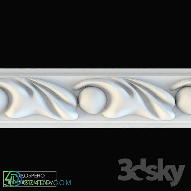 Decorative plaster - molding