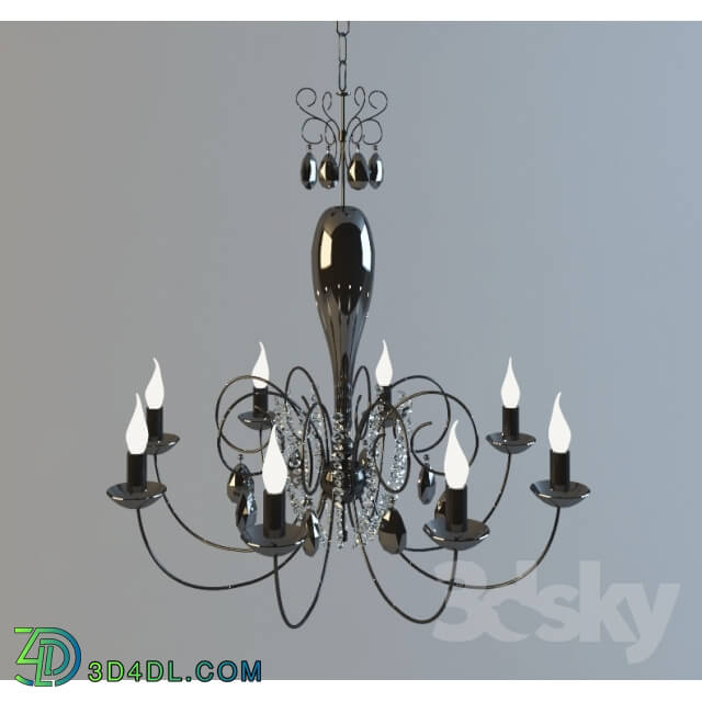 Ceiling light - the chandelier in the classical style