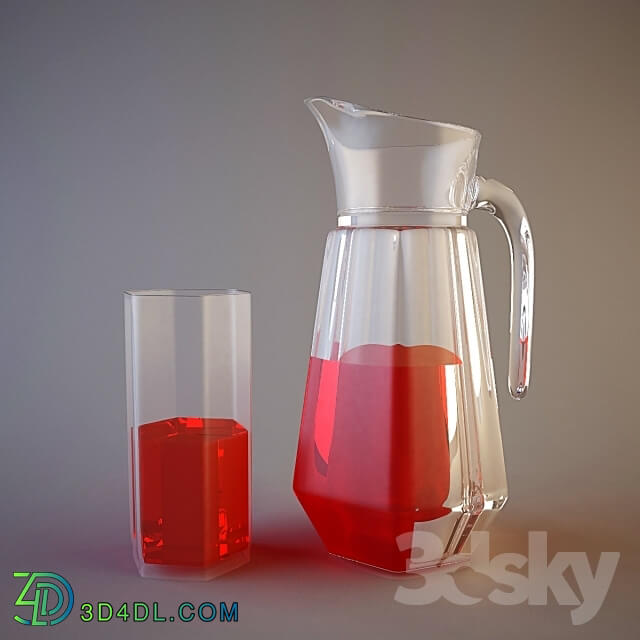 Tableware - glass jug