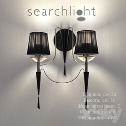 Wall light - Searchlight 2082-2CC 