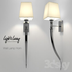 Wall light - LIGHT LIVING WALL LAMP 72CM HORN LARGE 