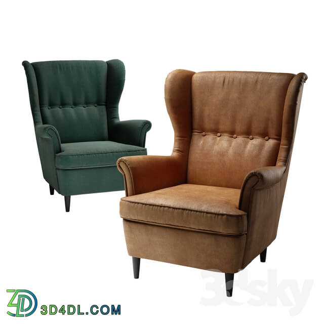 Arm chair - IKEA_ STRANDMON_ Wing chair