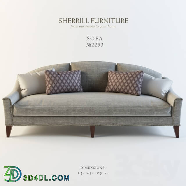 Sofa - Sherrill furniture_sofa_2253